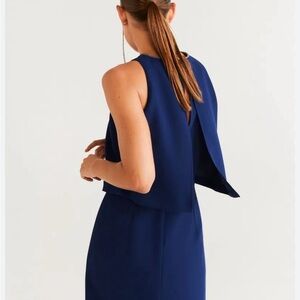 Elegant Navy Mini Dress
